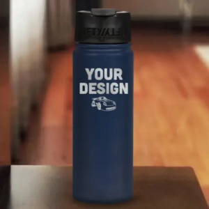 Custom Engraved 20 oz Bottle With Flip Lid