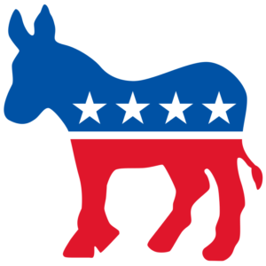 Democrat Donkey Printed Color Magnet