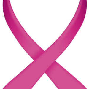 Heart Pink Ribbon Die-Cut Magnet