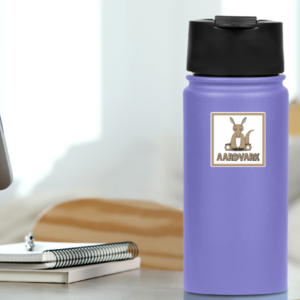 Aardvark Kawaii Cute Animal Sticker