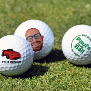 Custom Golf Balls - 3 Pack