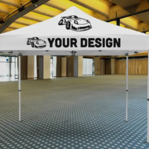 Custom 10'x10' Pop-Up Canopy and Frame