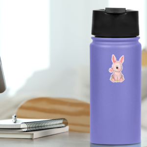 Watercolor Baby Aardvark Sticker